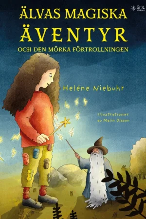 Framsida av boken "Älvas magiska äventyr" skriven av Heléne Niebuhr