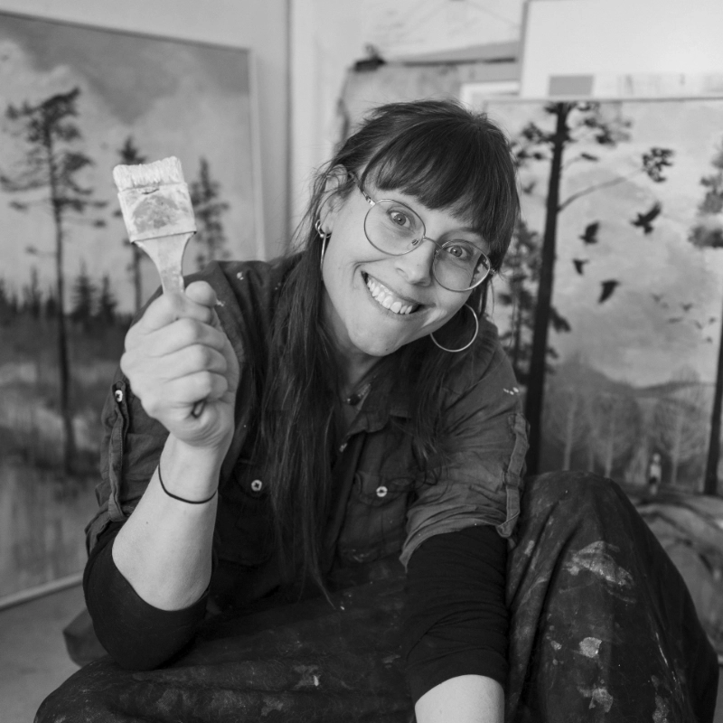 Ida Rosén Branzell, Illustratör Sol förlag. Fotograf Stina Evjan