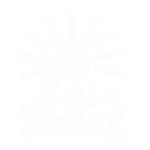 Logotyp sol förlag vit